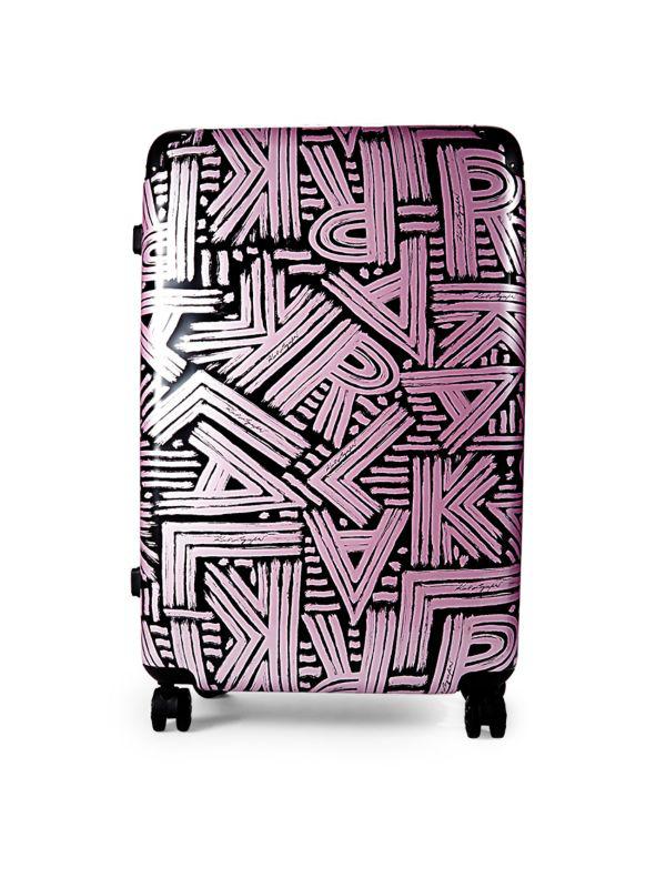 Karl Lagerfeld Paris 28 Inch Paint Spinner Suitcase