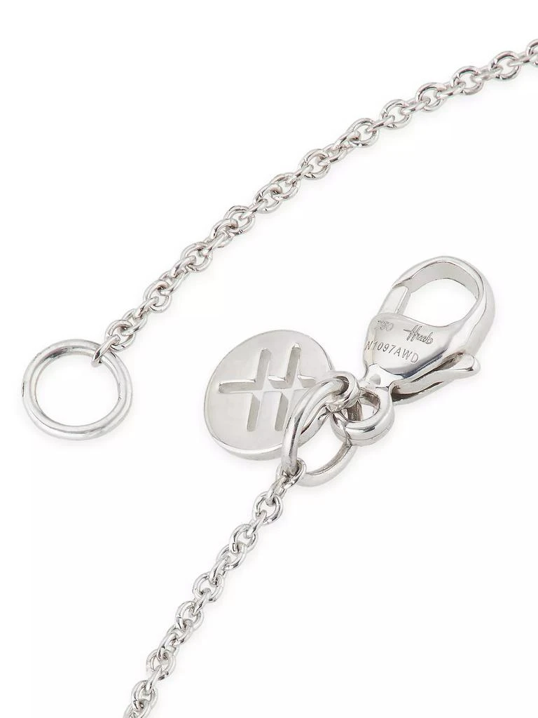 HUEB Luminus 18K White Gold & 0.18 TCW Diamond Pendant Necklace 3