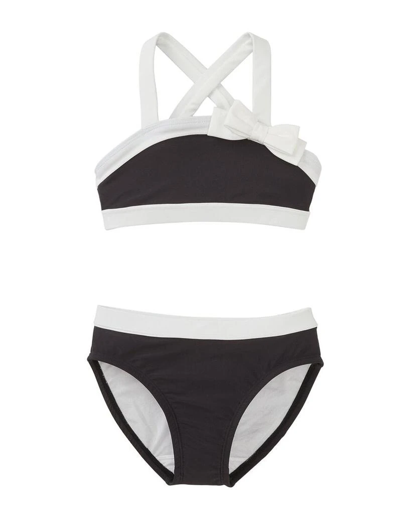 HOPE & HENRY Hope & Henry Colorblock 2pc Swimsuit