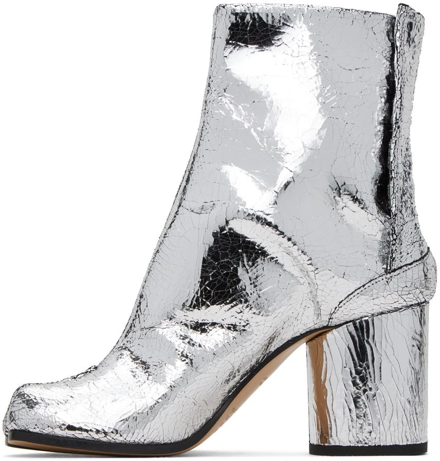 MAISON MARGIELA Silver Tabi Boots 3