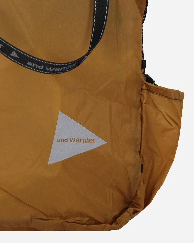 And Wander Sil Tote Bag Yellow 6
