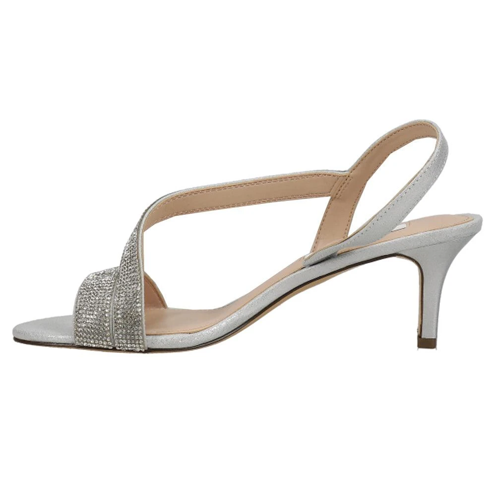 Nina Nieves Rhinestone Slingback Sandals 3