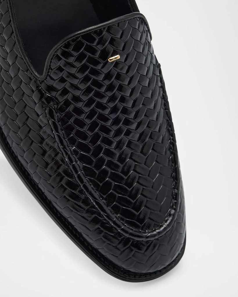 Giuseppe Zanotti Men's Sorrento 15 Woven Leather Loafers 3