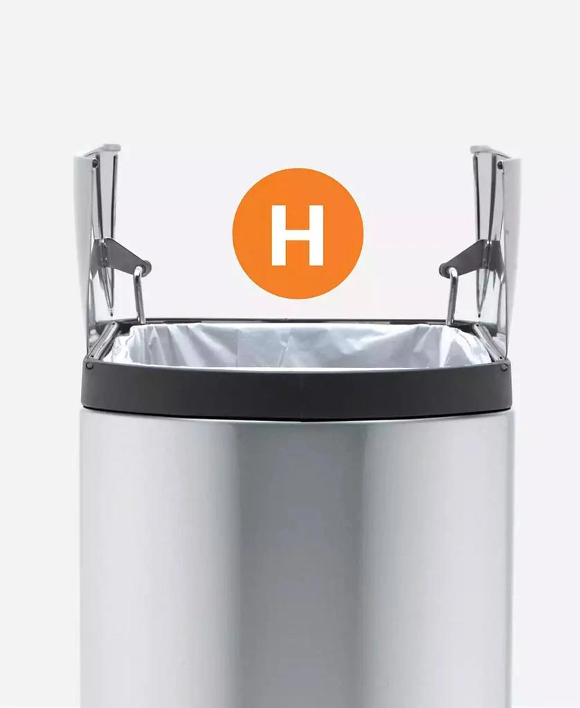 simplehuman Code H 100pk Custom Fit Liners with 5 Quick Dispense Packs, 30-35L Kitchen Trash Bag Liners 4