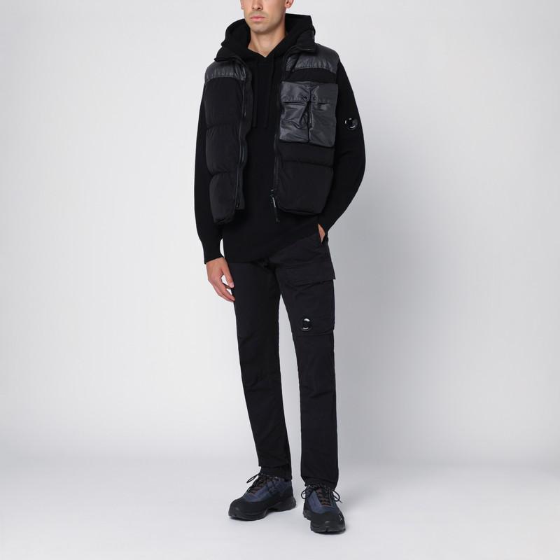 C.P. Company Black waistcoat down jacket