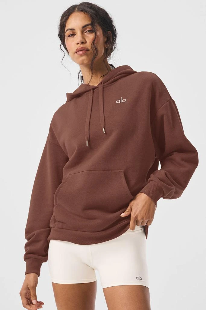 Alo Accolade Hoodie - Chestnut 1