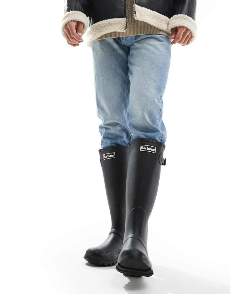 Barbour Barbour Bede wellington boots in black 3
