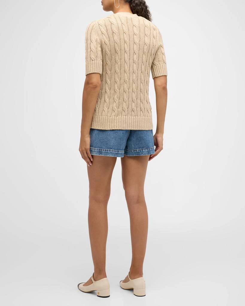 VERONICA BEARD Diaz Denim Skort 5