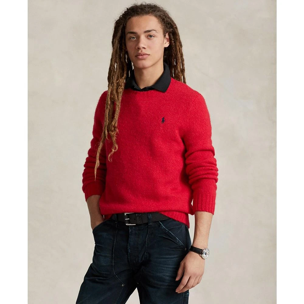 Polo Ralph Lauren Men's Fuzzy Wool-Blend Sweater 1