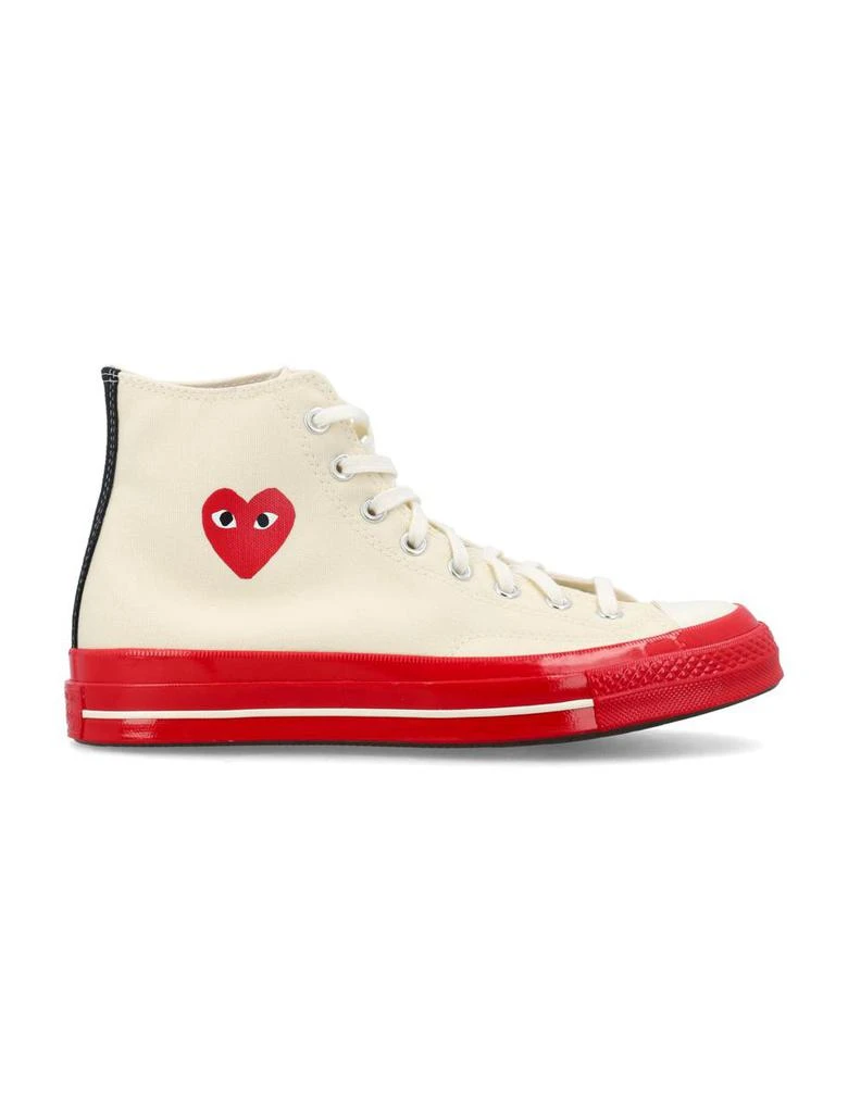 Comme Des Garçons Play X Converse Comme Des Garçons Play X Converse Chuck 70 Cdg High Red Sole 1