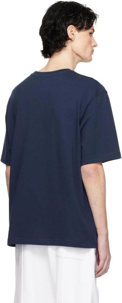 Casablanca Navy Greek Temple Patch T-shirt 3