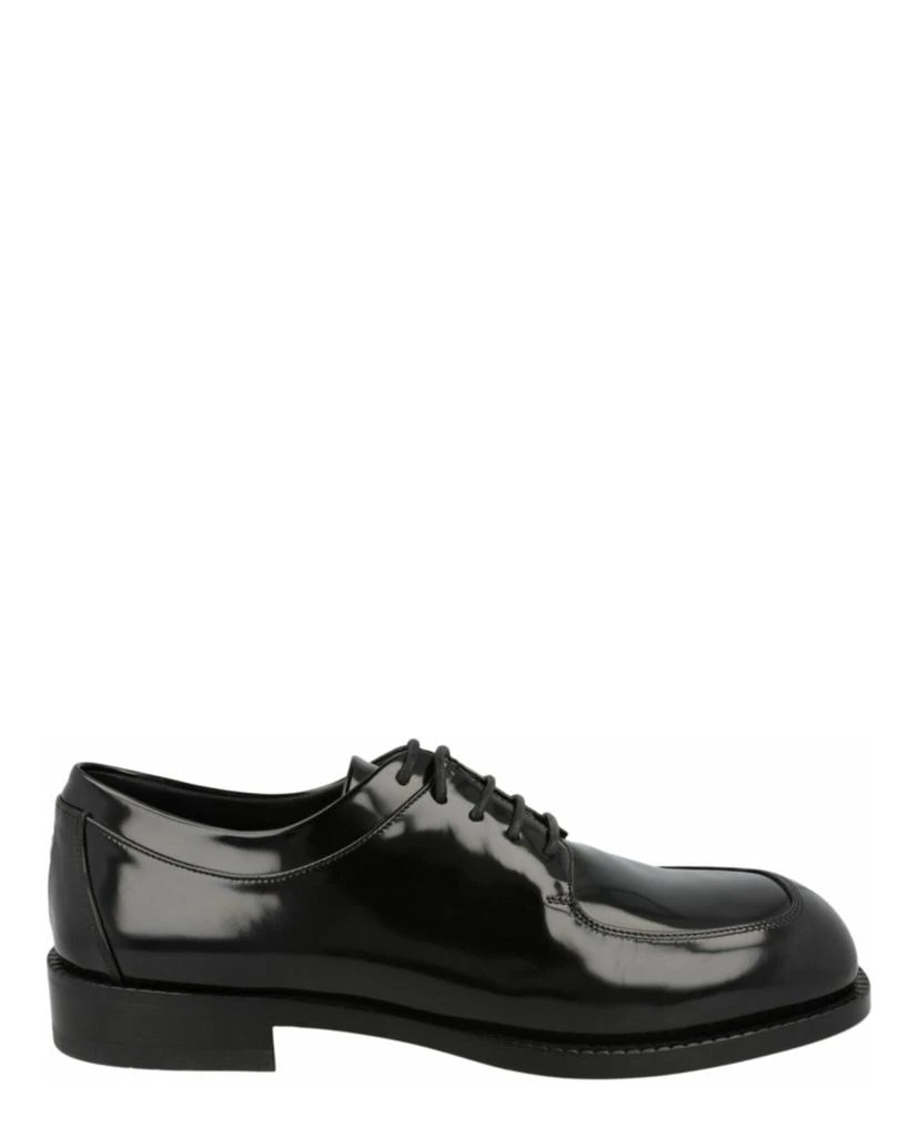 Salvatore Ferragamo Patent Dinamic Lace-up Derby Shoes -Wide Width 1