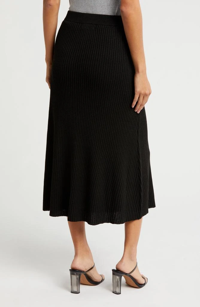 Gemma + Jane Ribbed A-Line Sweater Skirt 2