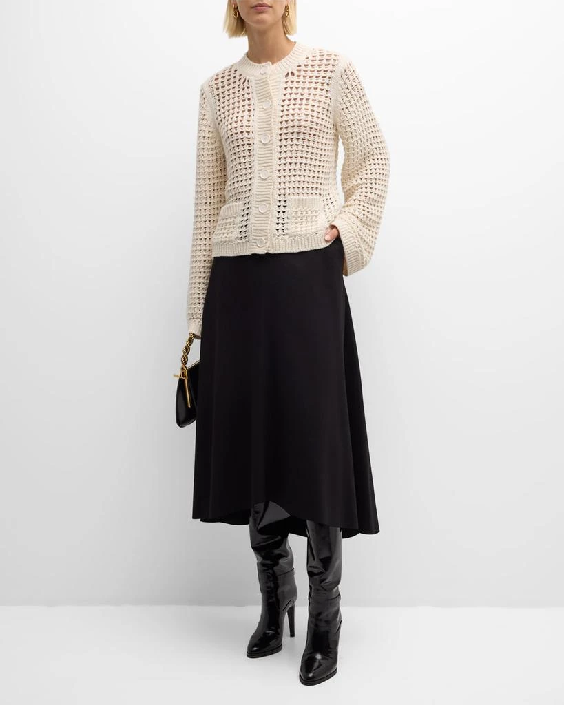 Dorothee Schumacher Emotional Essence High-Low Midi Skirt 3
