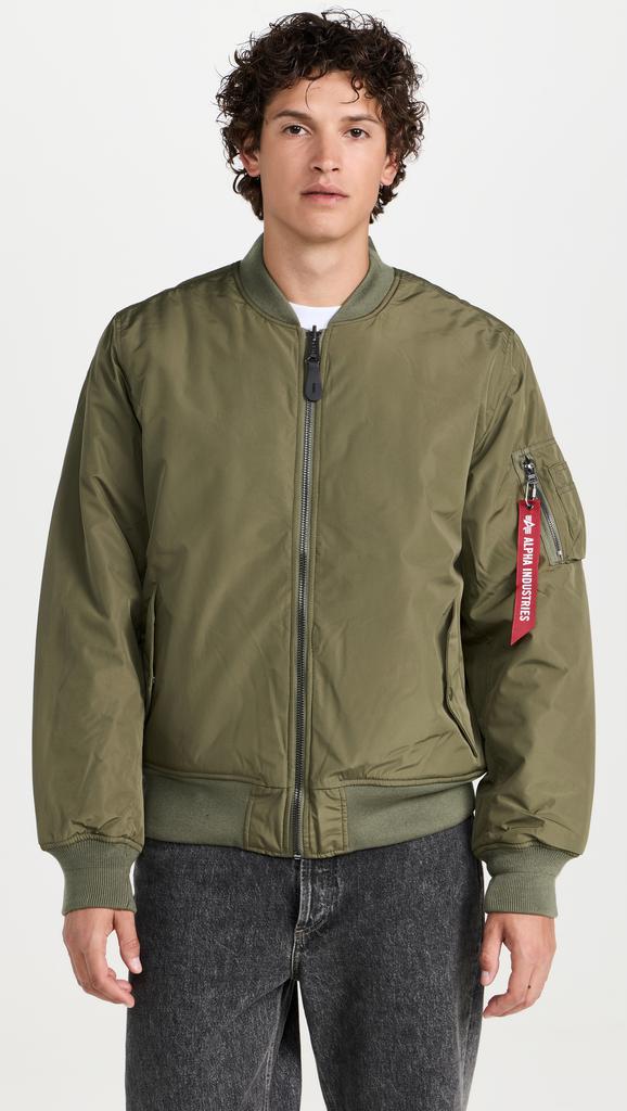 Alpha Industries Reversible Onion Quilted MA-1 Flight Jacket