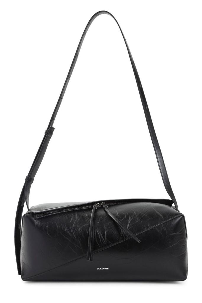 【関税＆送料込み】Jil Sander Knot Small Leather Crossbody Knot Small leather shoulder bag in black - Jil Sander