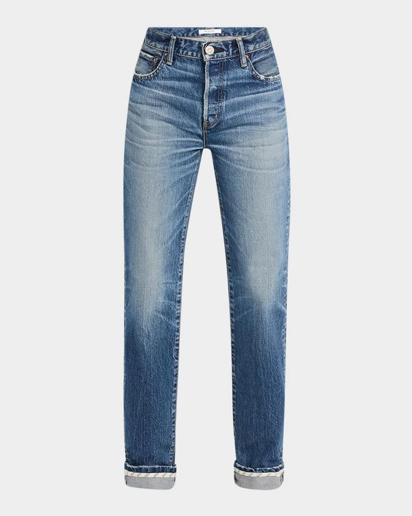 MOUSSY VINTAGE Sumterville Straight Cuffed Jeans 1