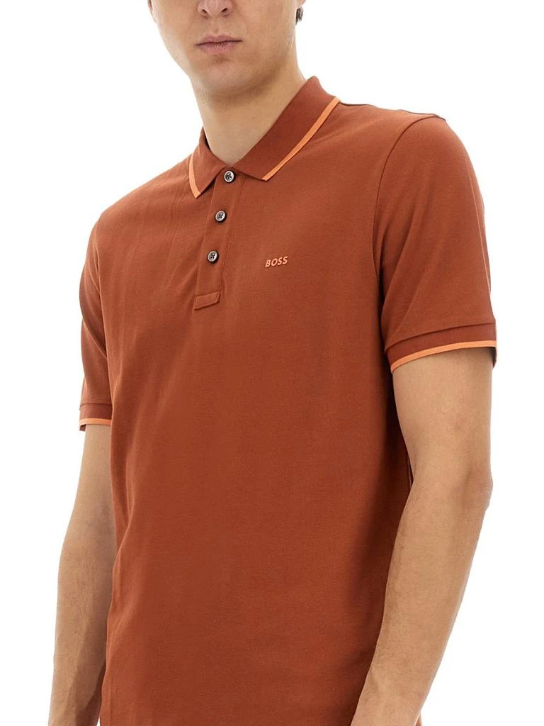Hugo Boss Boss Hugo Boss Logo Detailed Polo Shirt 4