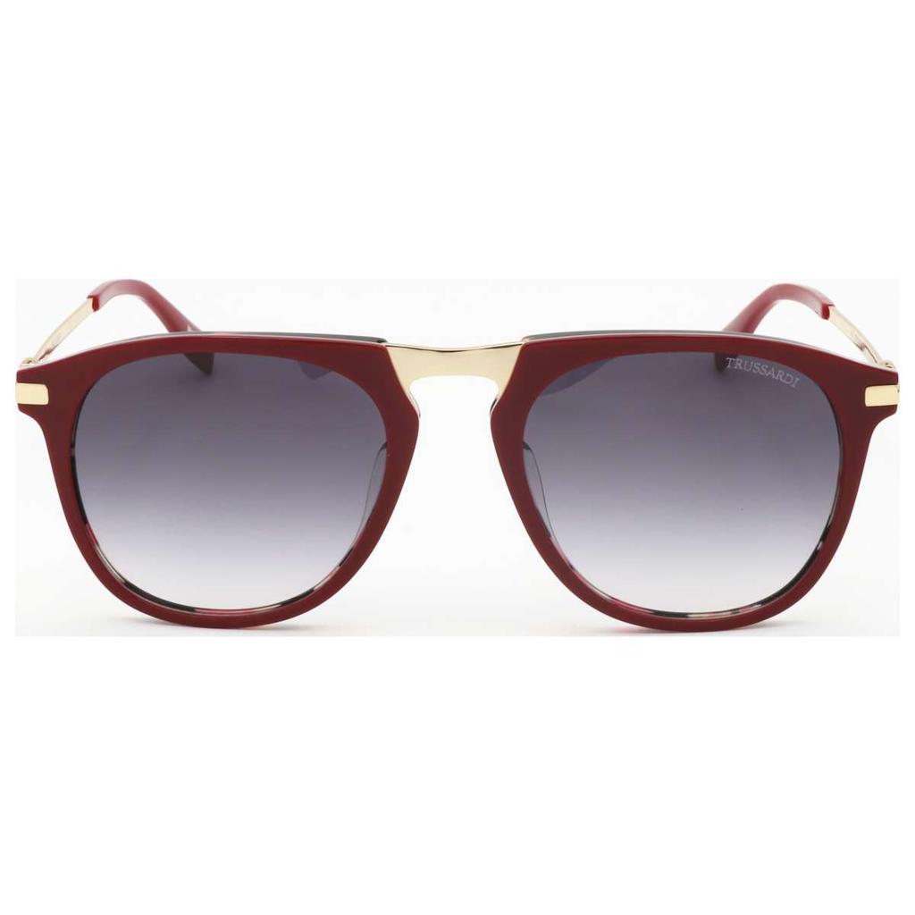 TRUSSARDI Trussardi Women's Red Rectangular Sunglasses