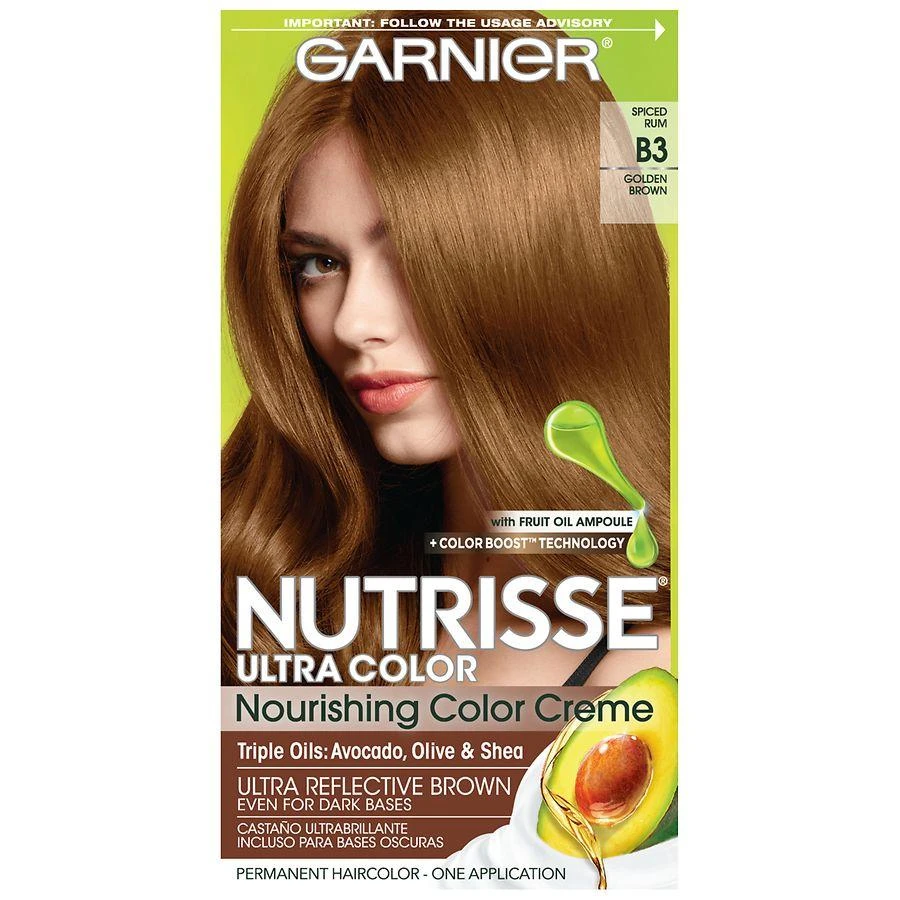 Garnier Nutrisse Nourishing Bold Permanent Hair Color Creme 1