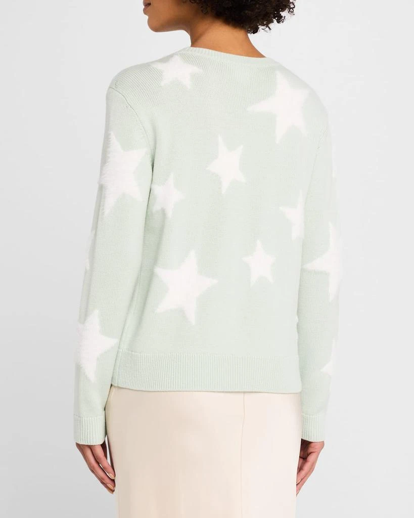 Alice + Olivia Andora Fuzzy Star Pullover 3