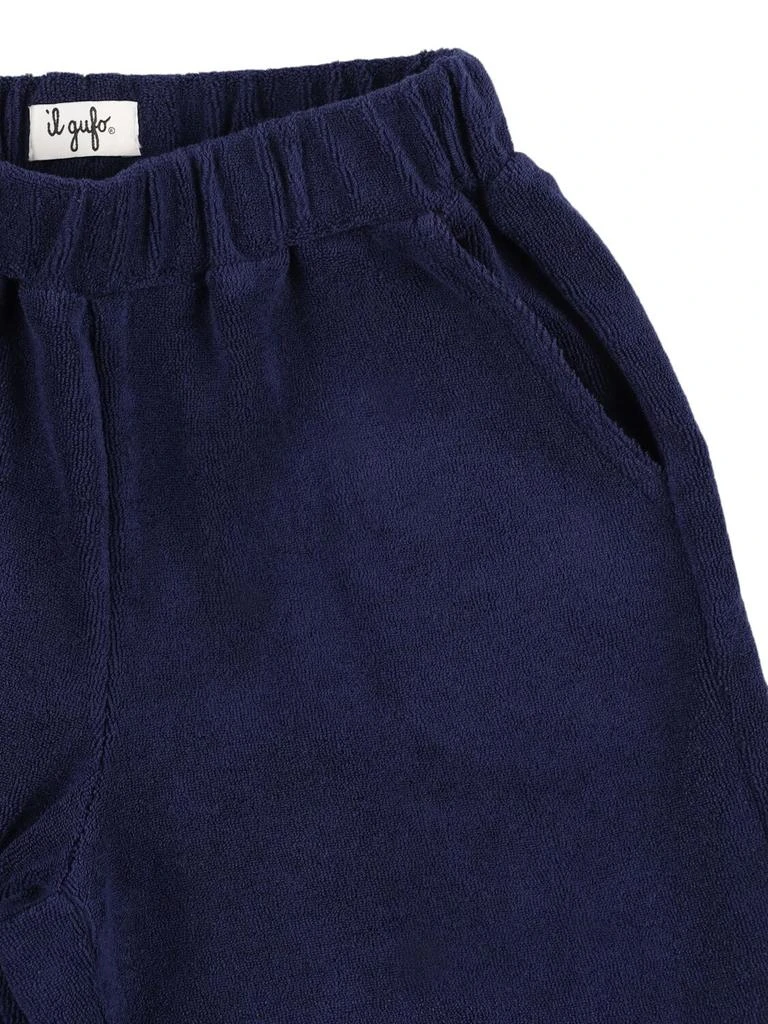 IL GUFO Cotton Terry Polo Shirt & Shorts 2