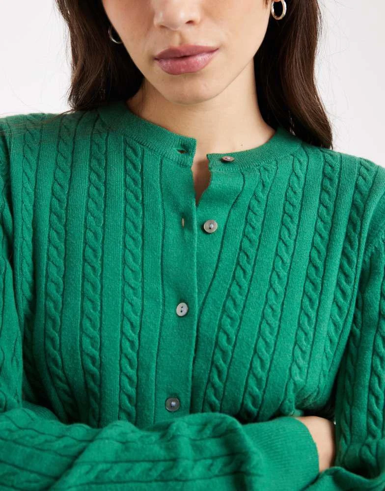 Levi
s Levi
s super soft knitted cardigan in green 4