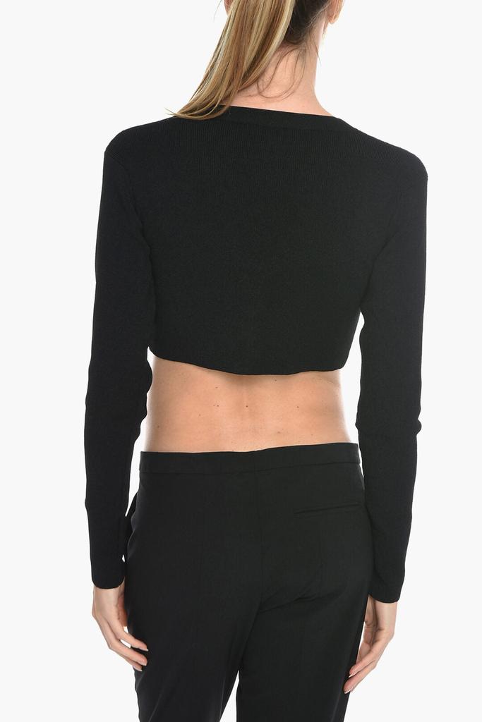 Birgitte Herskind VANESSA HONG Crop MISS Cardigan With V-Neck And Front Closur