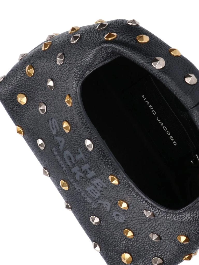 Marc Jacobs Marc Jacobs The Glam Stud Embellished Mini Sack Bag 5