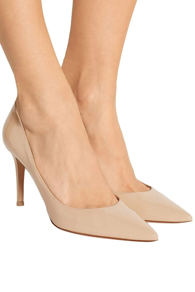 Gianvito Rossi Gianvito 85 patent-leather pumps 3