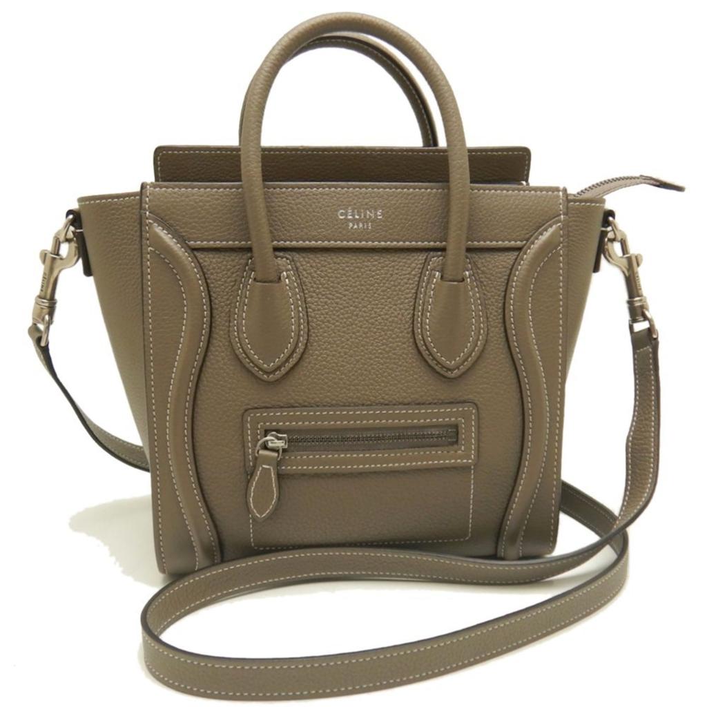 Celine Leather Handbag (Pre-Owned)