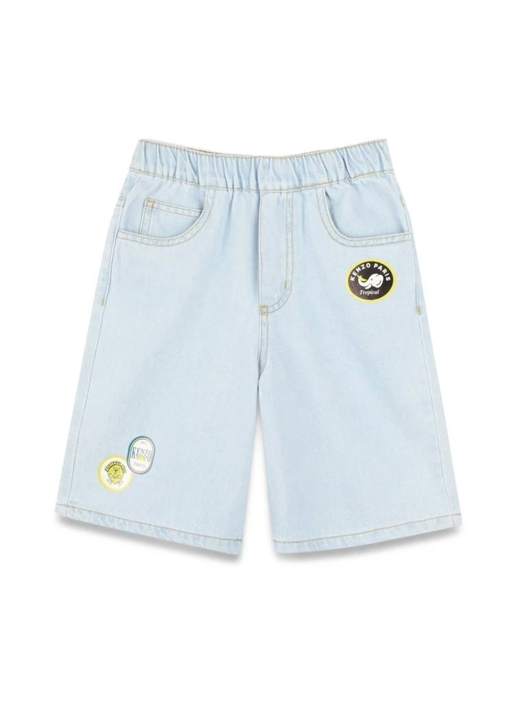 Kenzo Kenzo Kids Patch Bermuda Shorts 1