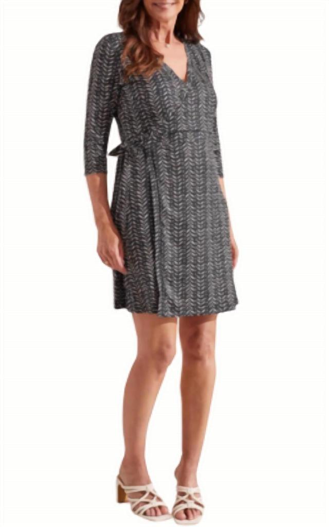 Tribal Tribal - Tribal Femme Reversible Wrap Dress