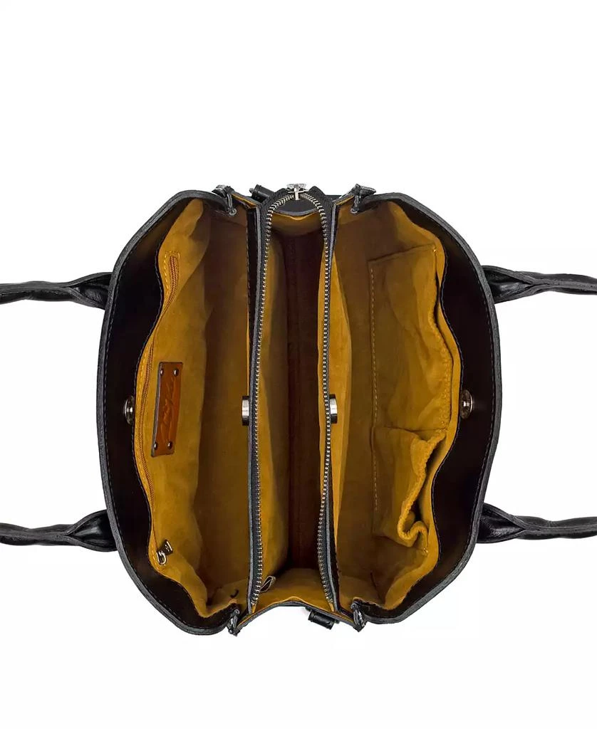 Patricia Nash Genovese Medium Leather Top Handle Bag 4