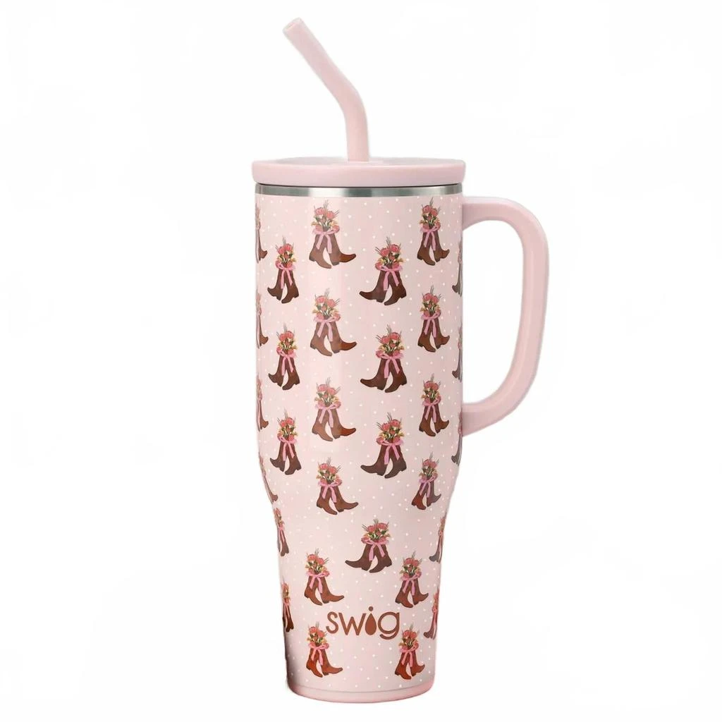 swig LIFE Mega Mug - 40Oz In Cowgirl Coquette 2