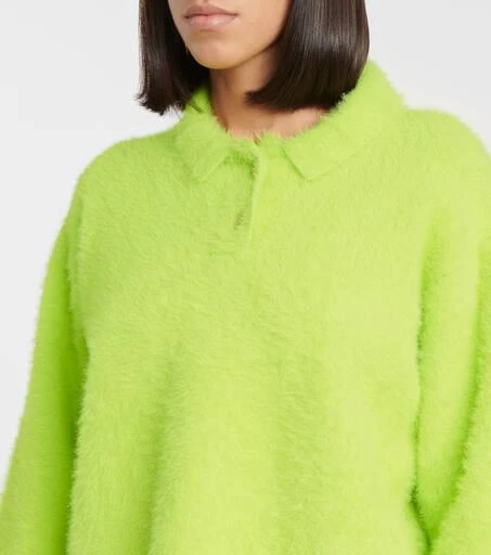 Jacquemus Le Polo Neve polo sweater 4