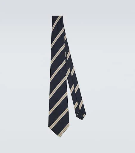 Dunhill Striped silk tie
