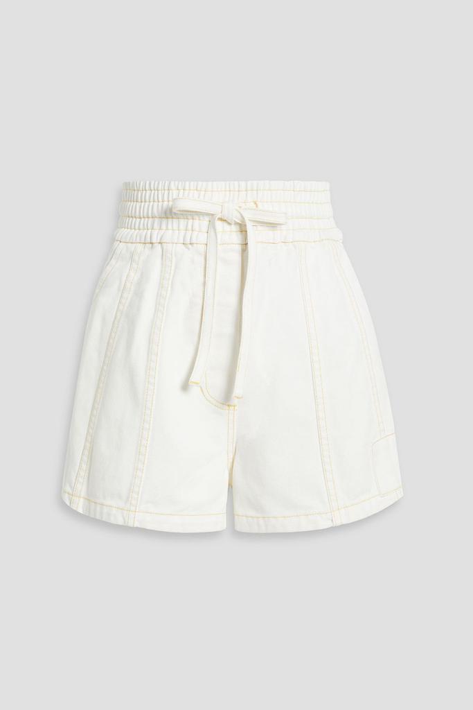 3.1 Phillip Lim Topstitched denim shorts