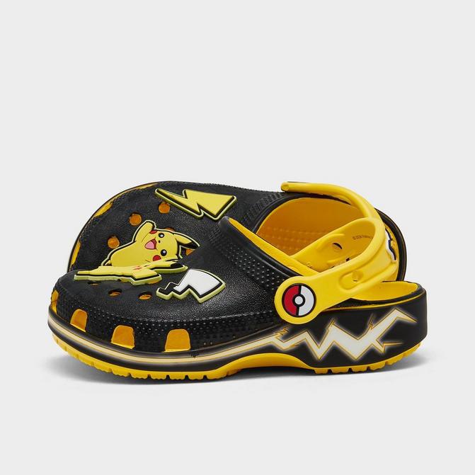 CROCS Kids' Toddler Crocs x Pokemon Pikachu Classic Clog Shoes