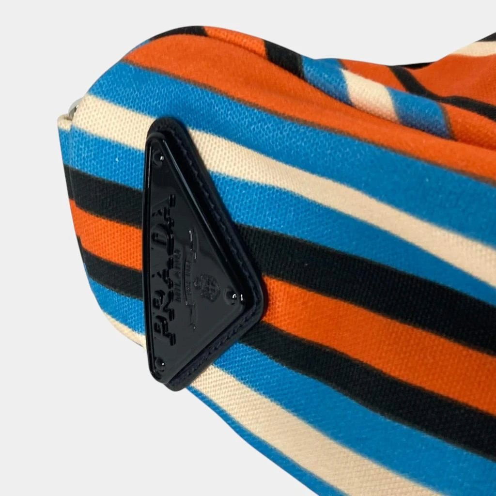 Prada Prada Orange Blue x Black stripe crossbody Bag 15