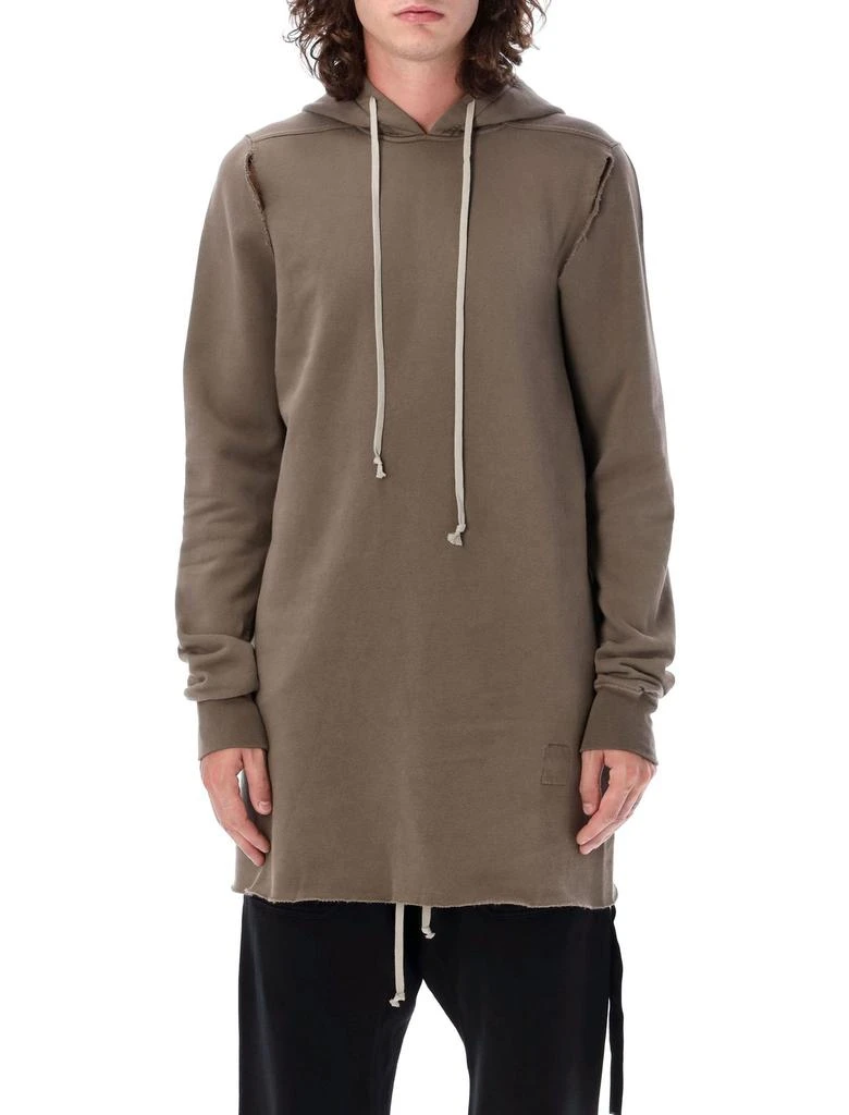 Rick Owens Rick Owens DRKSHDW Cut-Out Detailed Long Hoodie 1