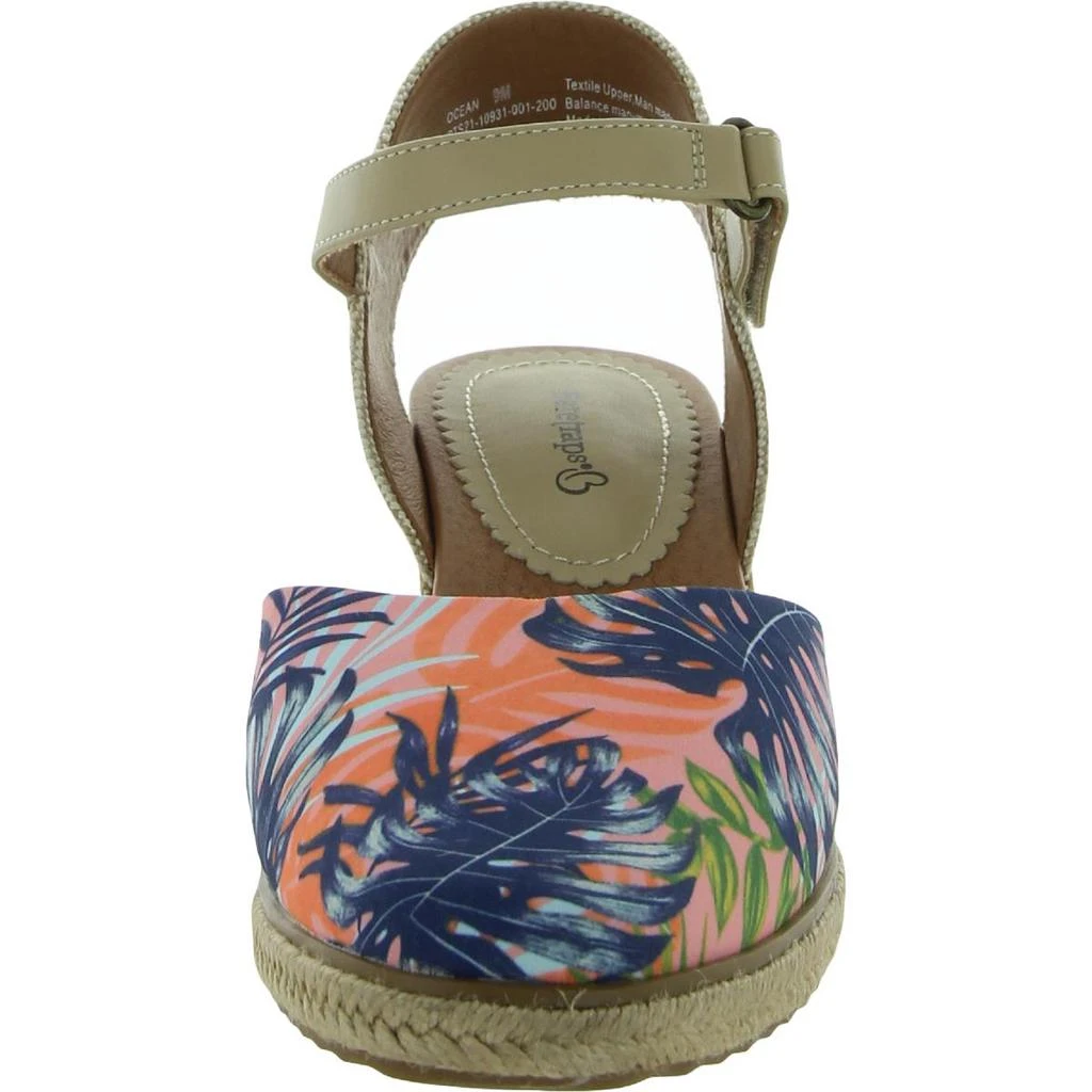 Baretraps Ocean Womens Cork Ankle Strap Espadrilles 5