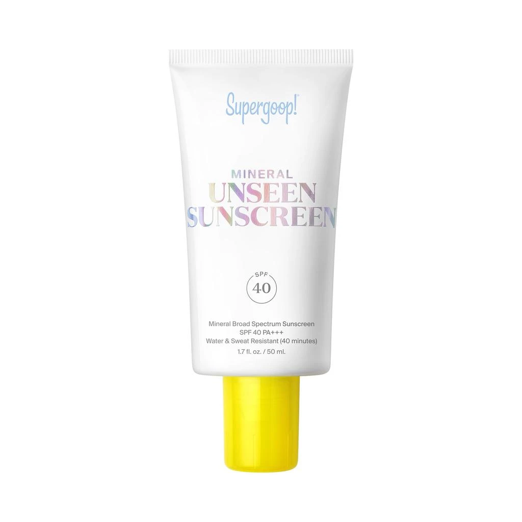 Supergoop! Mineral Unseen Sunscreen SPF 40 1