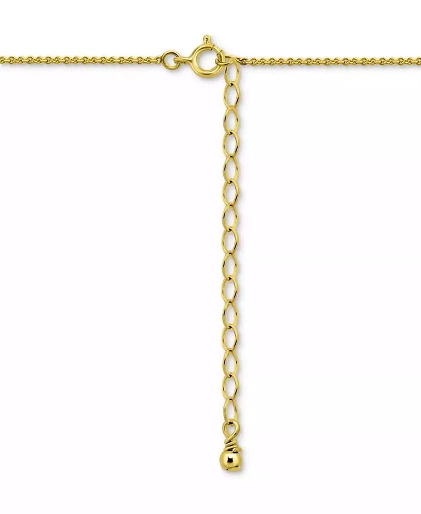 Giani Bernini Cubic Zirconia Cross Pendant Necklace (1/2 c.t. t.w.) in 18k Gold Over Sterling Silver, 16" + 2" extender, Exclusively at Macy's 4
