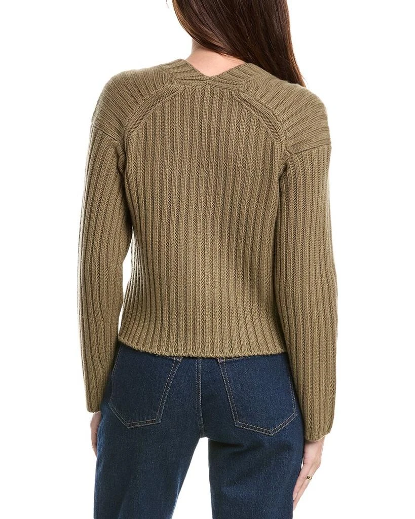 Vince Chunky Rib Wool & Cashmere-Blend Cardigan 2