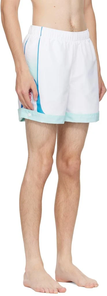 Casablanca Blue
White Logo Swim Shorts 2