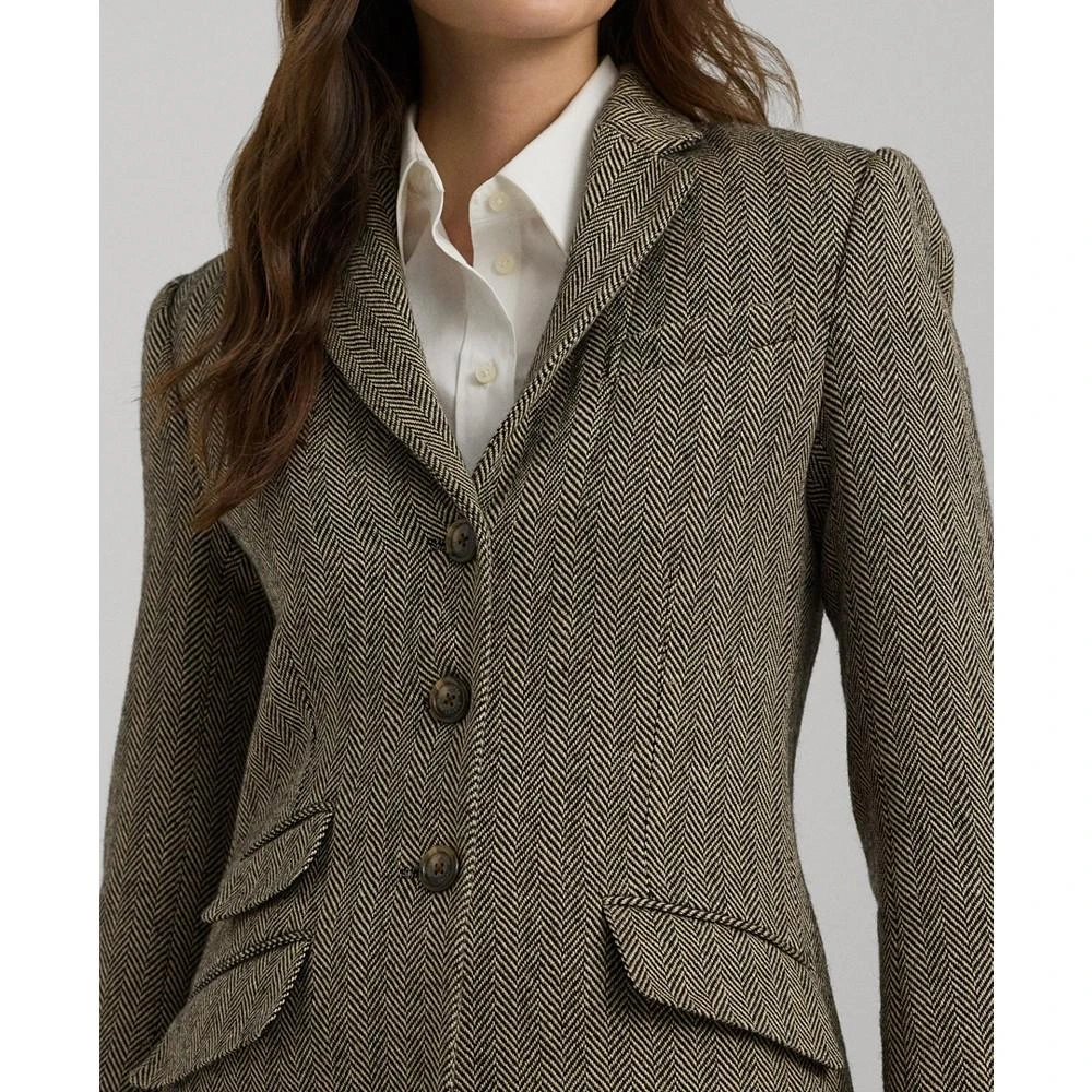 Ralph Lauren Women's Herringbone Tweed Blazer 3