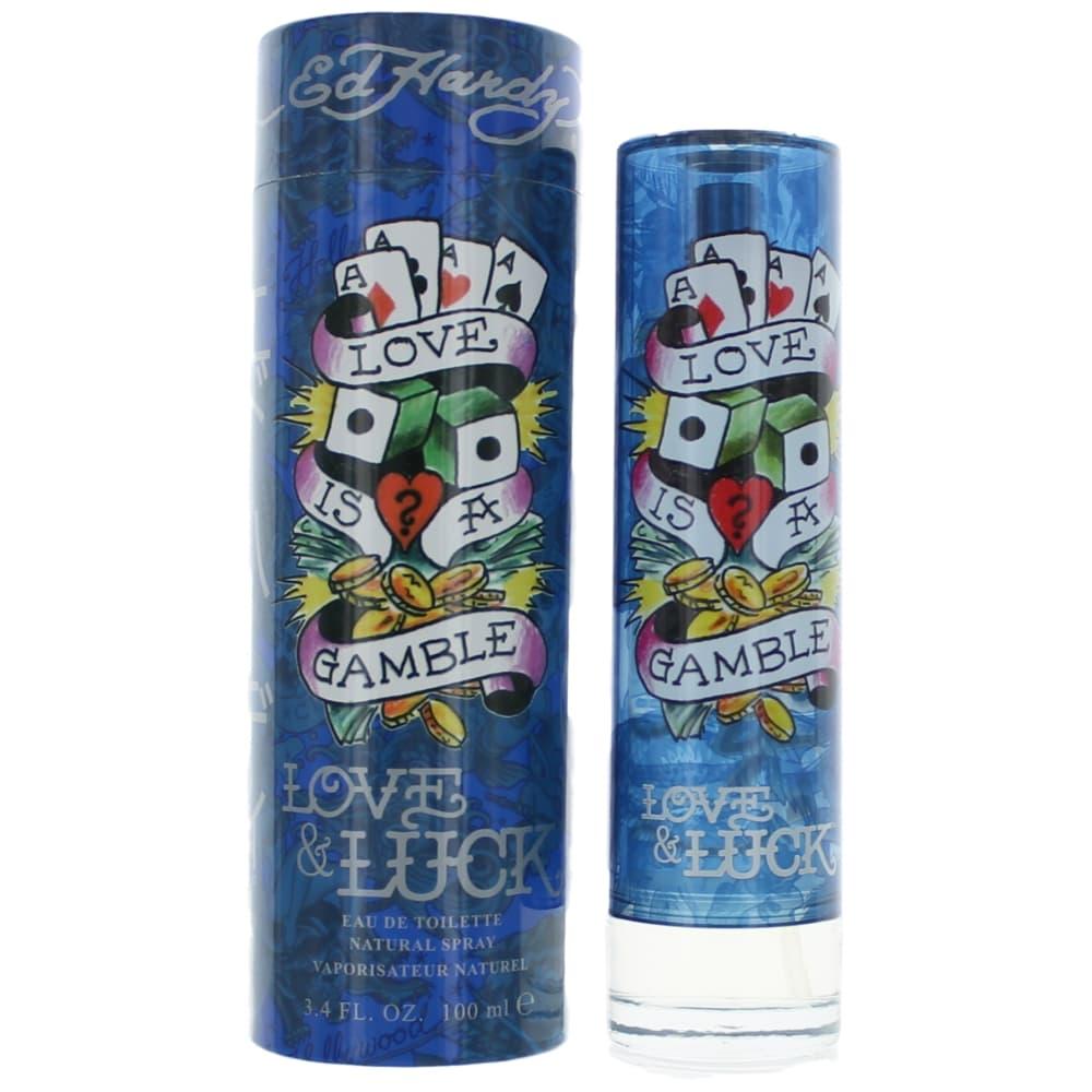 Christian Audigier Ed Hardy Love & Luck by , 3.4 oz Eau De Toilette Spray for Men