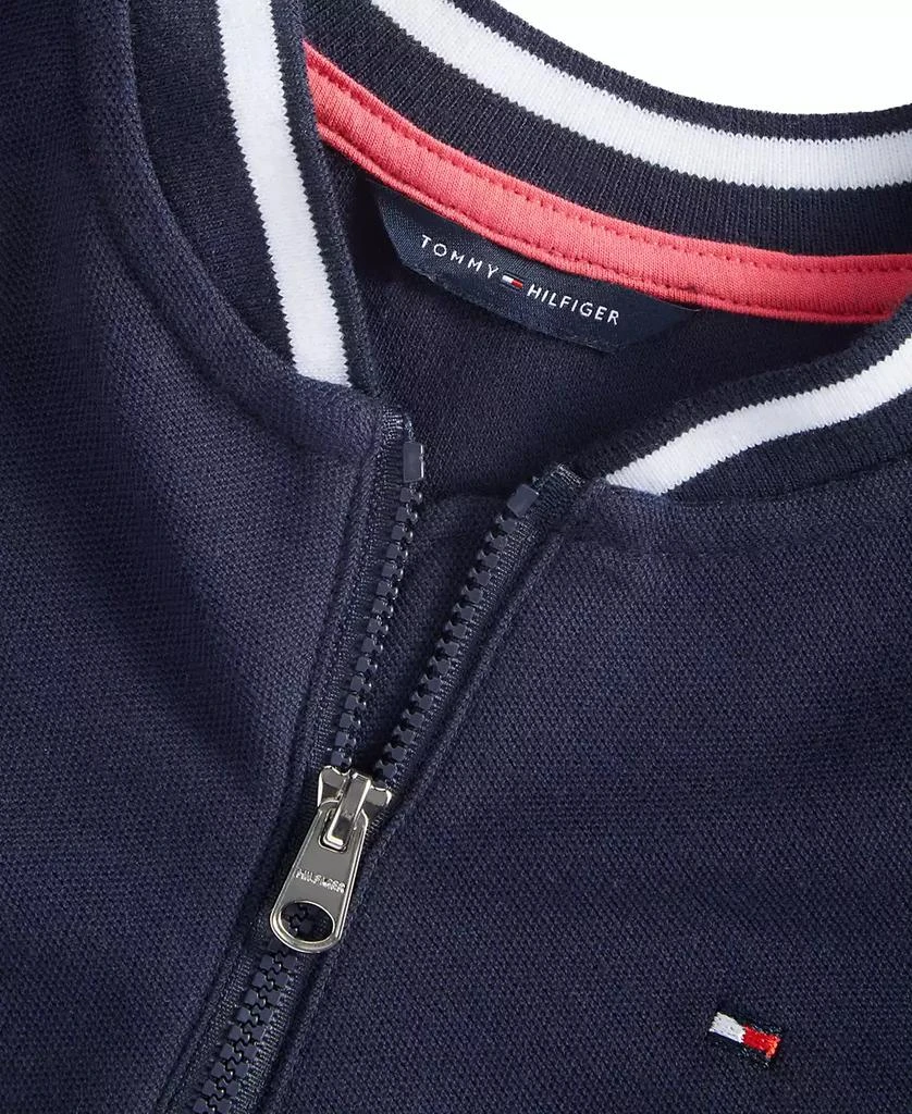 Tommy Hilfiger Big Girls Quarter Zip Dress 8