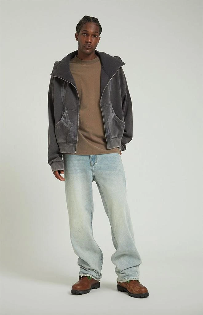 PacSun Light Tinted Indigo Baggy Jeans 1